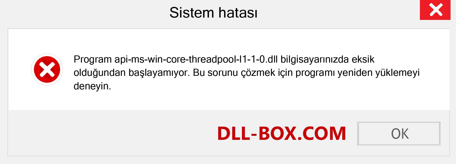api-ms-win-core-threadpool-l1-1-0.dll dosyası eksik mi? Windows 7, 8, 10 için İndirin - Windows'ta api-ms-win-core-threadpool-l1-1-0 dll Eksik Hatasını Düzeltin, fotoğraflar, resimler